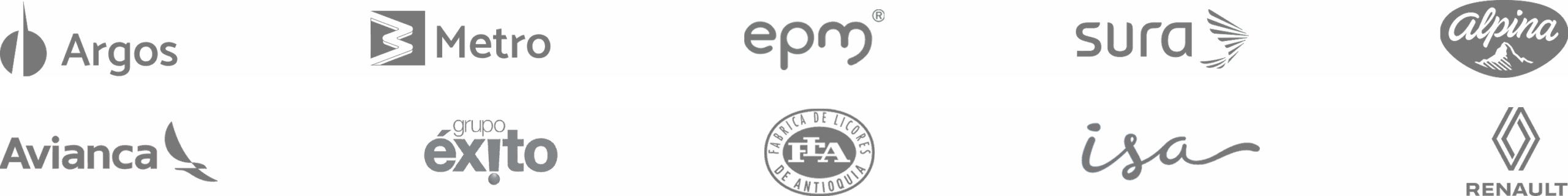Logos de clientes Admiris